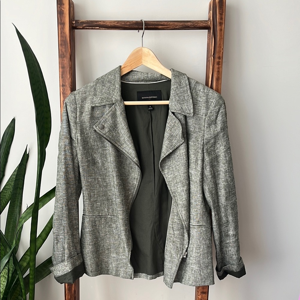 Banana Republic Green Blazer- Jacket